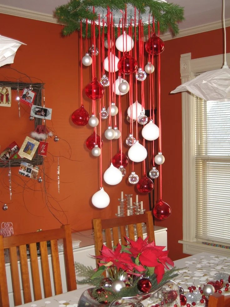 christmas decorations indoor hanging 30 Amazing Hanging Christmas Decorations Ideas Decoration Love