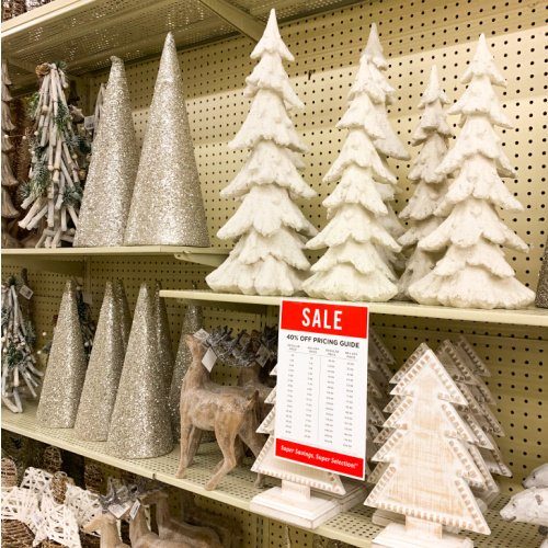 christmas decor sale hobby lobby Hobby Lobby Christmas Decorations on Sale for 40 off This Week!