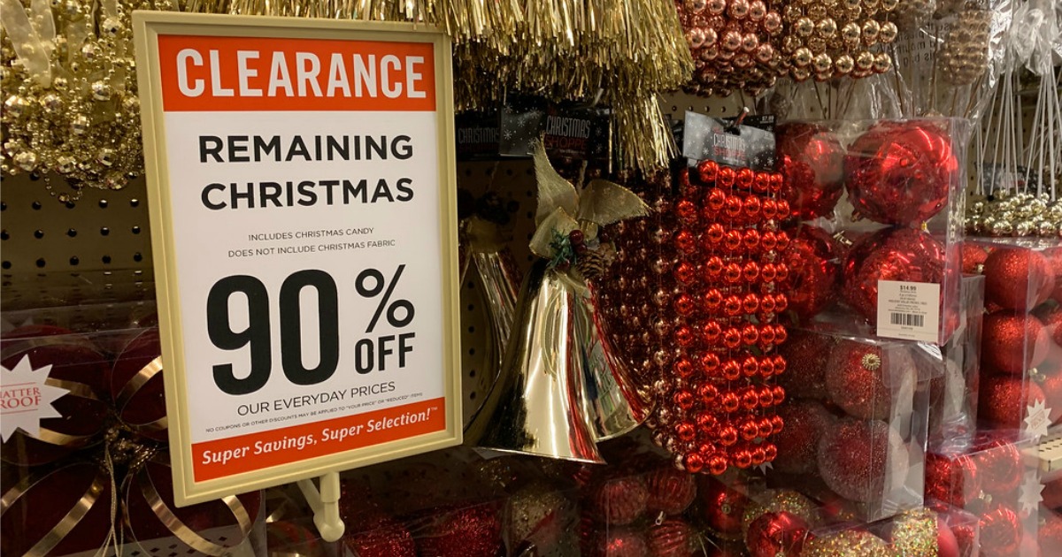 christmas ornament sale clearance Get Up to 90 Off Christmas Clearance with Our Best Tips Hip2Save