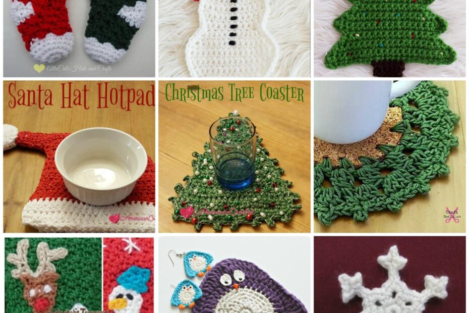 christmas decor crochet ideas Holiday Decor Crochet Pattern Roundup Ambassador Crochet