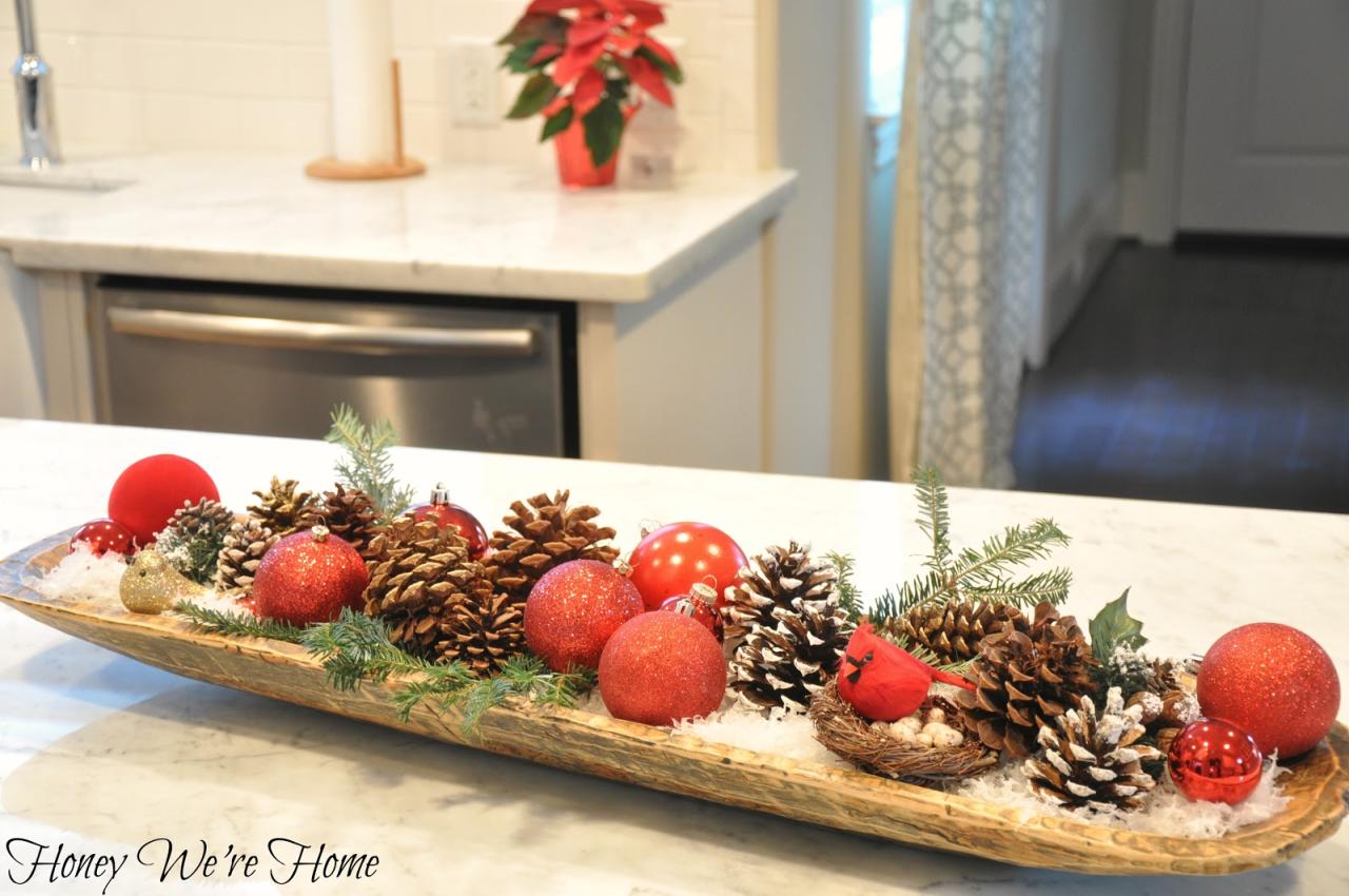 dough bowl christmas decor ideas Christmas Dough Bowl • Honey We're Home