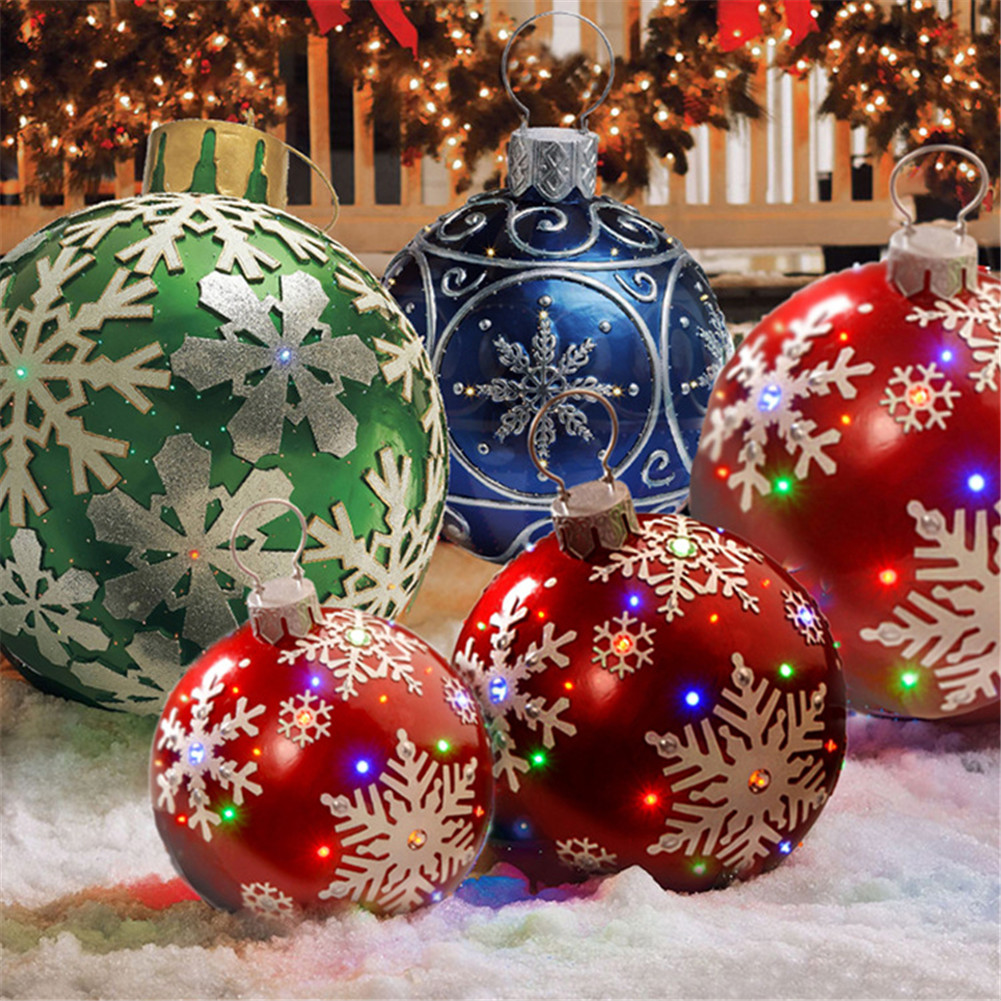 christmas decorations sale under  Christmas PVC Inflatable Decorated Ball Gifts for idea