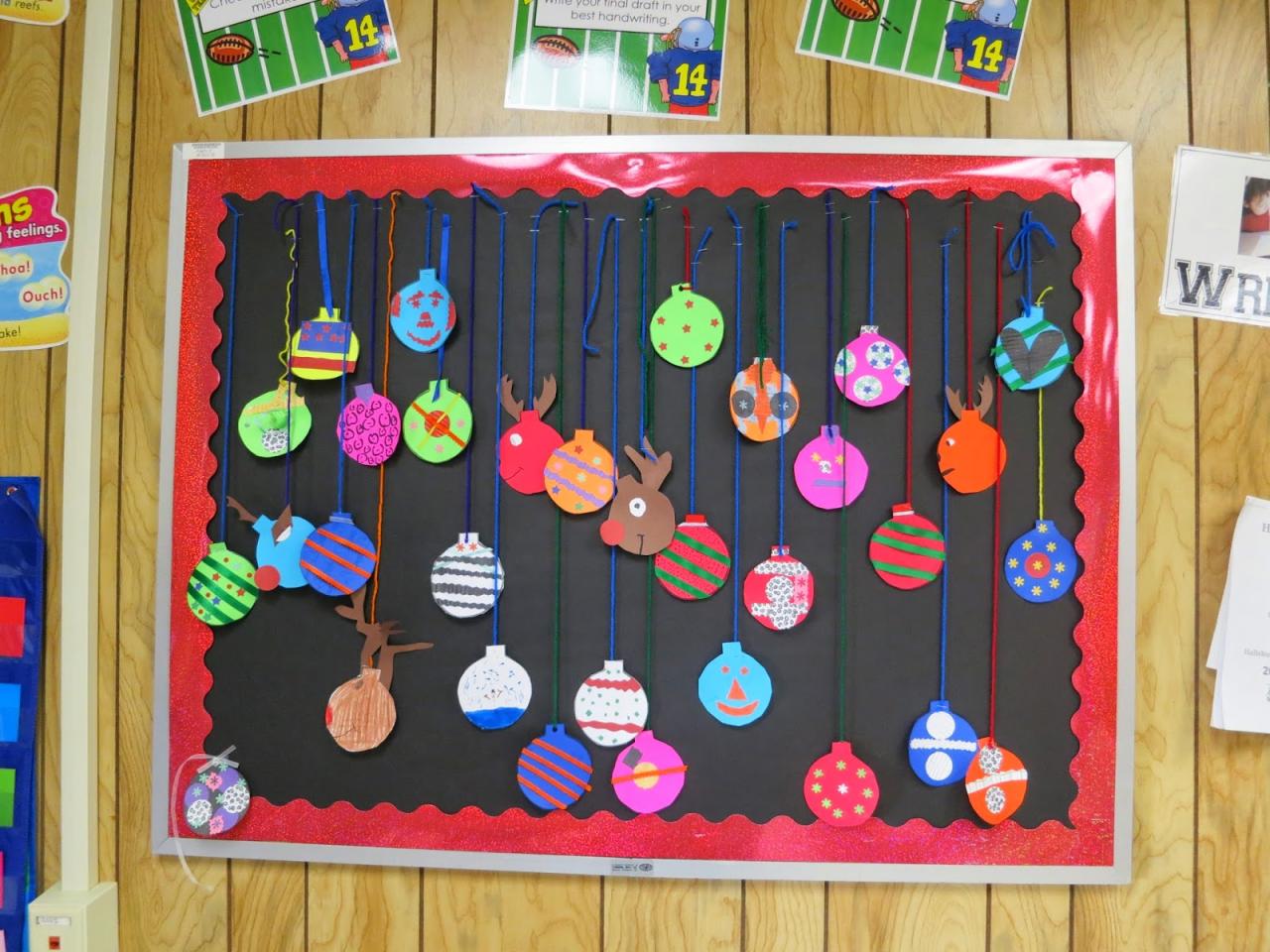 christmas decorating ideas bulletin board Tearless Teaching Christmas Bulletin Boards