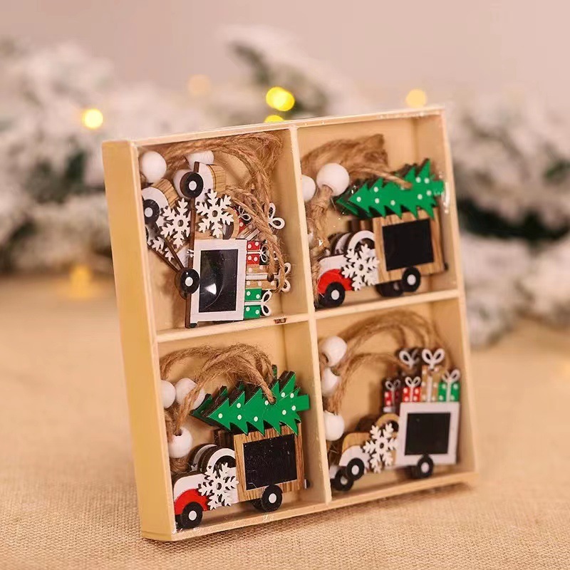 cheap christmas decorations sale wholesale Cheap Christmas Decorations Sale Christmas Cartoon Wooden Pendant