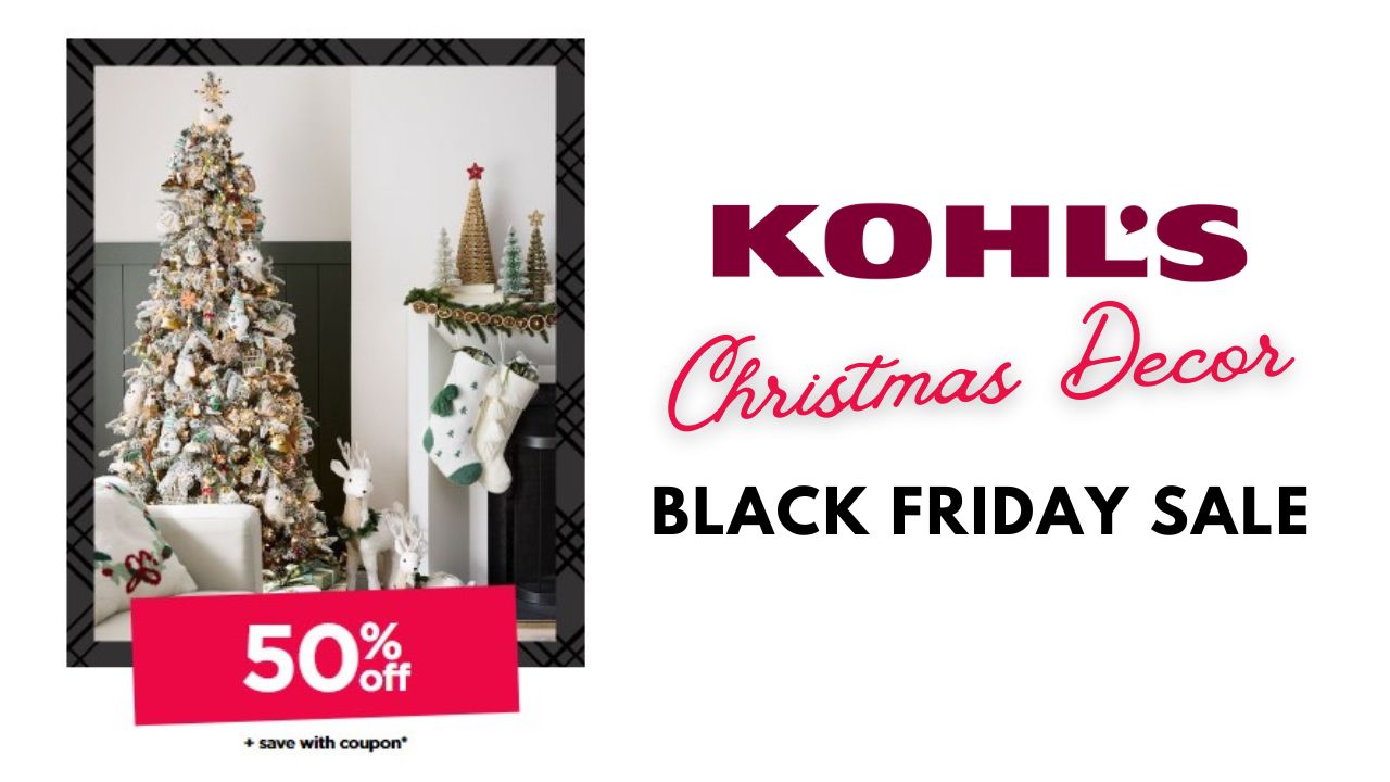 kohl's christmas decor sale Kohl's 50 Off Christmas Decor + 15 Off Code Southern Savers