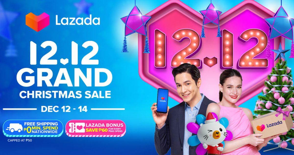 lazada christmas decor sale Campaign Spotlight 12.12 Grand Christmas Sale at Lazada captures the