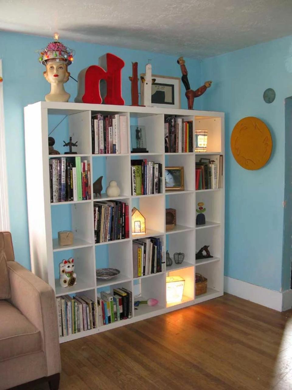 bookshelf christmas decor ideas 35 Creative Bookcases Design Ideas Decoration Love