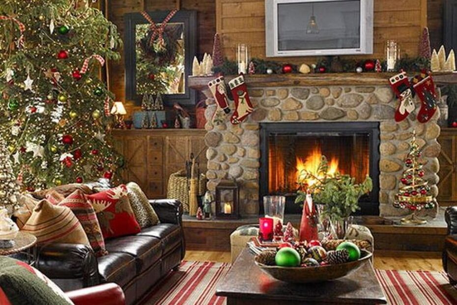 christmas decorating your home 30+ Living Room Christmas Wall Decor