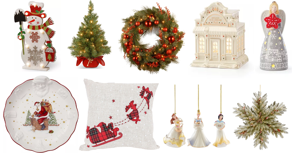 macy's christmas decor sale MACY'S CHRISTMAS DECOR UP TO 80 OFF The Freebie Guy®