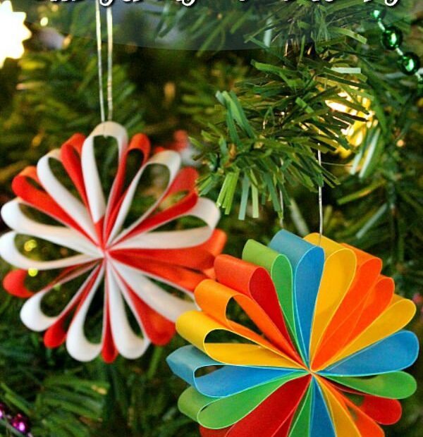 christmas decoration ideas using paper Beautiful Paper Christmas Decorations The Links Site