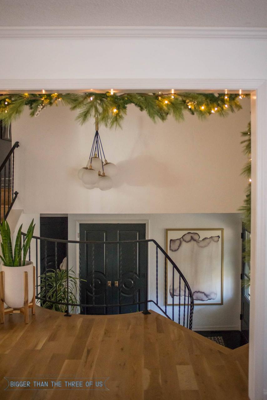 christmas decor ideas minimalist Minimalist Christmas Decor Bigger Than the Three of Us