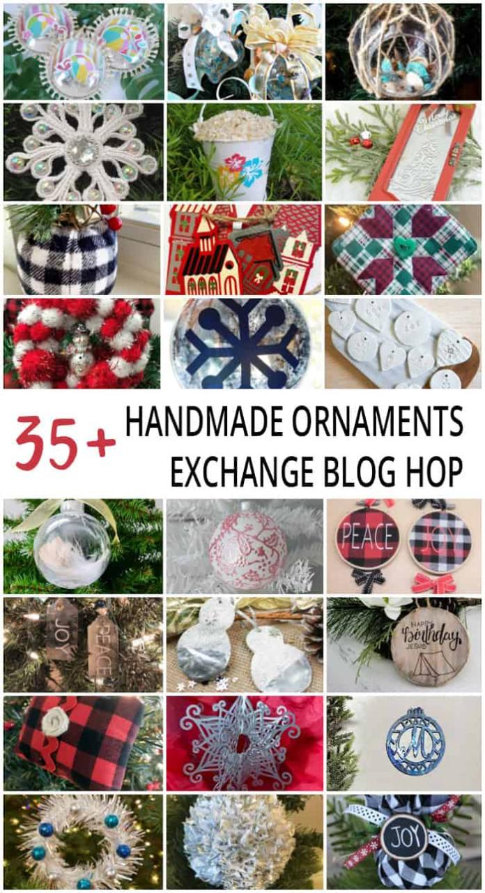 christmas ornament exchange themes Christmas Ornament Exchange Ideas to Craft Girl, Just DIY!