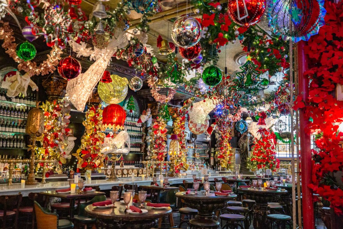 christmas decor nyc restaurants 15 EPIC New York City CHRISTMAS Restaurants You'll Love