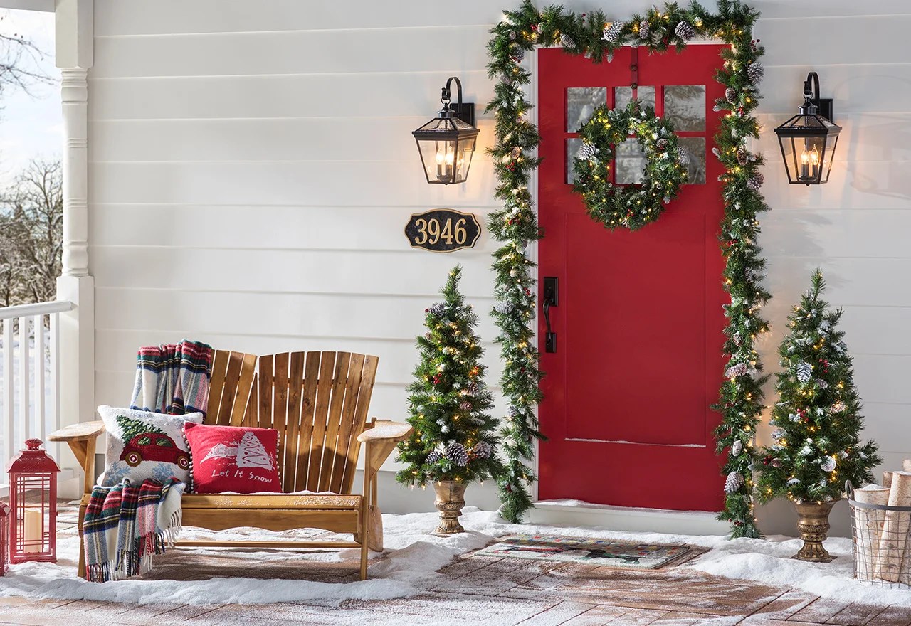 christmas outdoor decor ideas 2024 Outdoor Christmas Decorations 2024 Wayfair