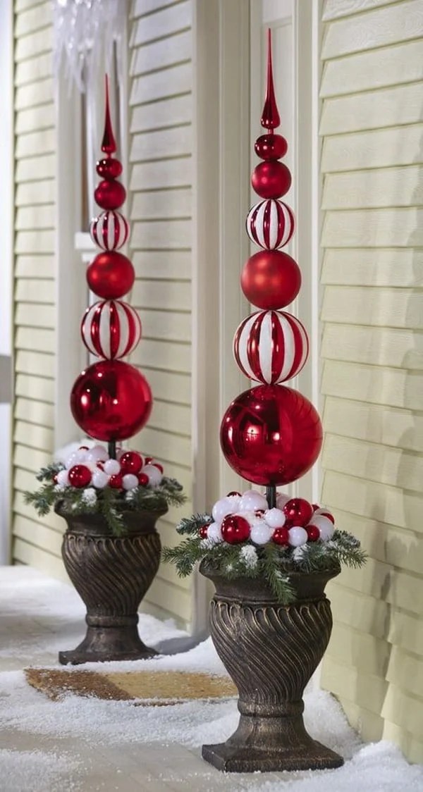 christmas decorations outdoor under  50+ Fabulous outdoor Christmas decorations for a winter wonderland