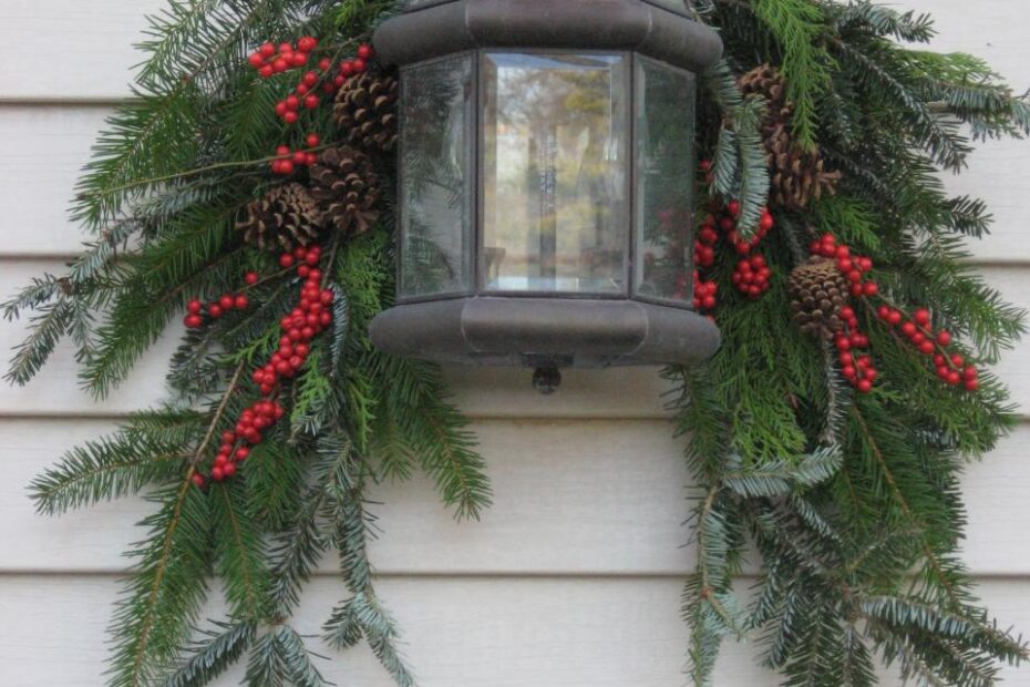 christmas decorations outdoor wreath 36 Amazing Outdoor Christmas Decorations Ideas Decoration Love