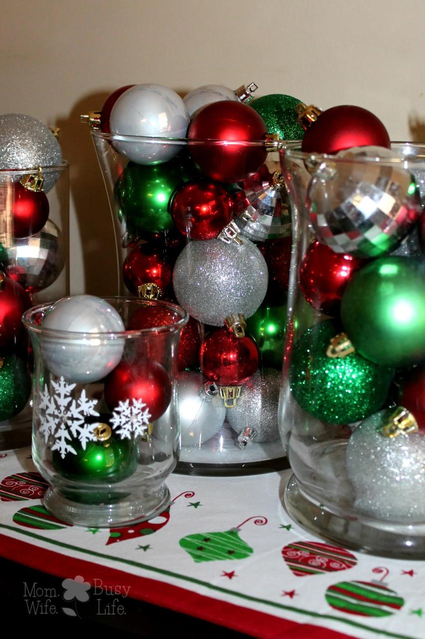 christmas decor ideas easy 30 Easy Christmas Decorations Ideas For Last Minutes Decoration Love