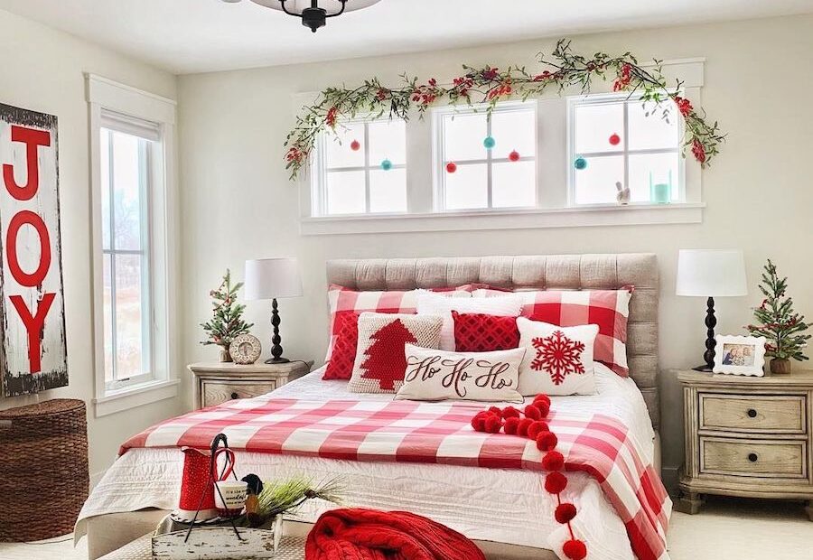 bedroom decor for christmas 25 Christmas Bedroom Decor Ideas for a Cozy Holiday Bedroom!