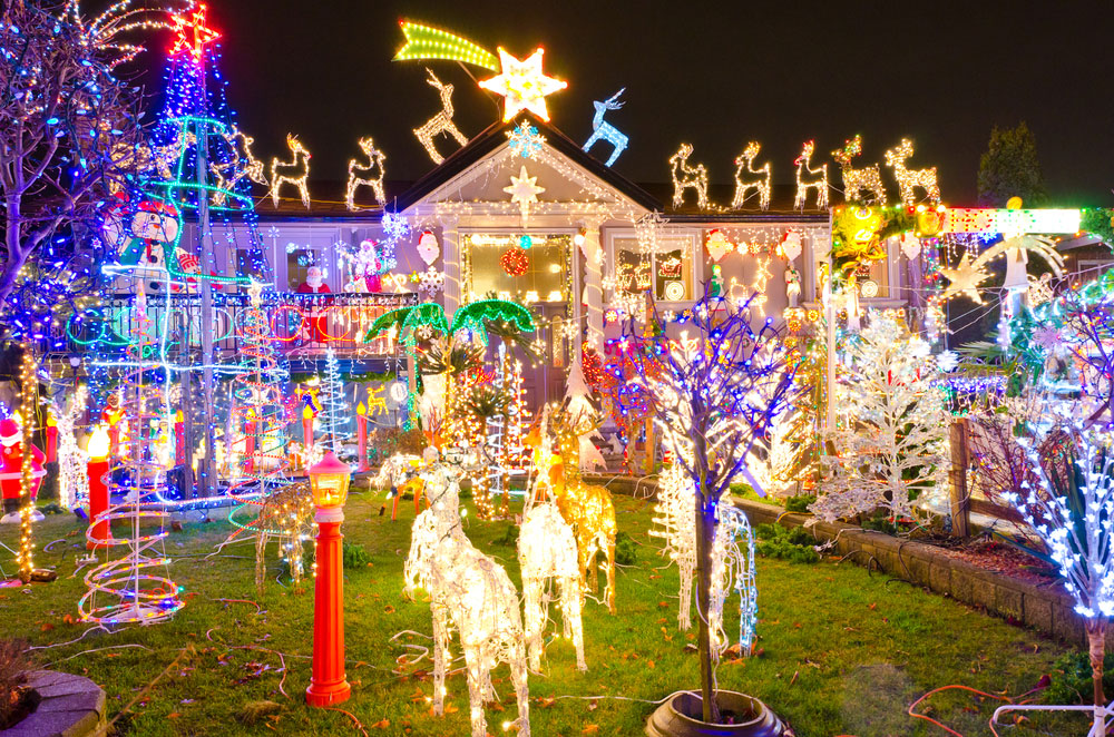 christmas indoor roof decorations Up on the Housetop roof decorations for christmas to Light Up Your Home