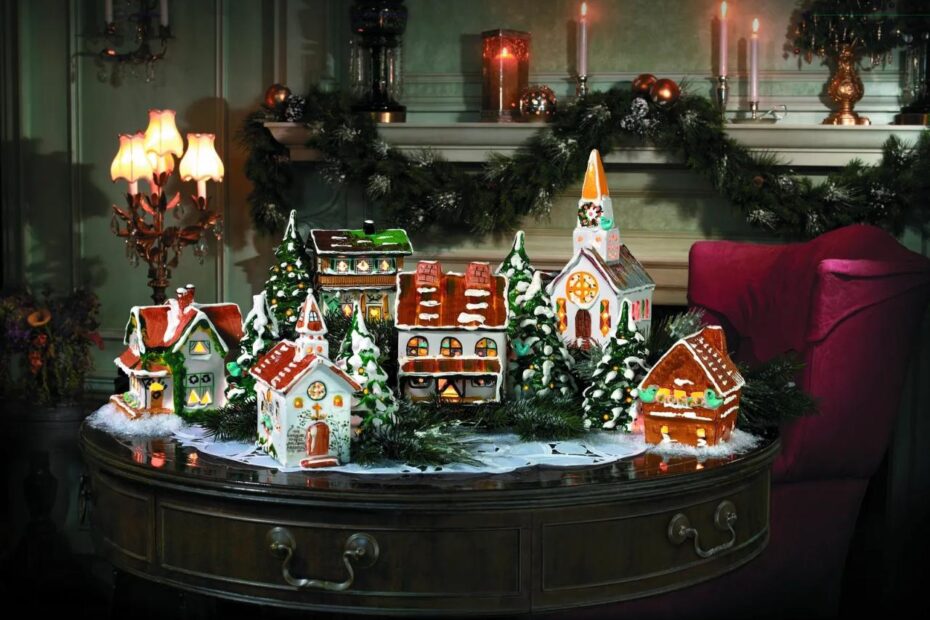 christmas house village decor Christmas Village Decor Is the Gift That Keeps on Giving