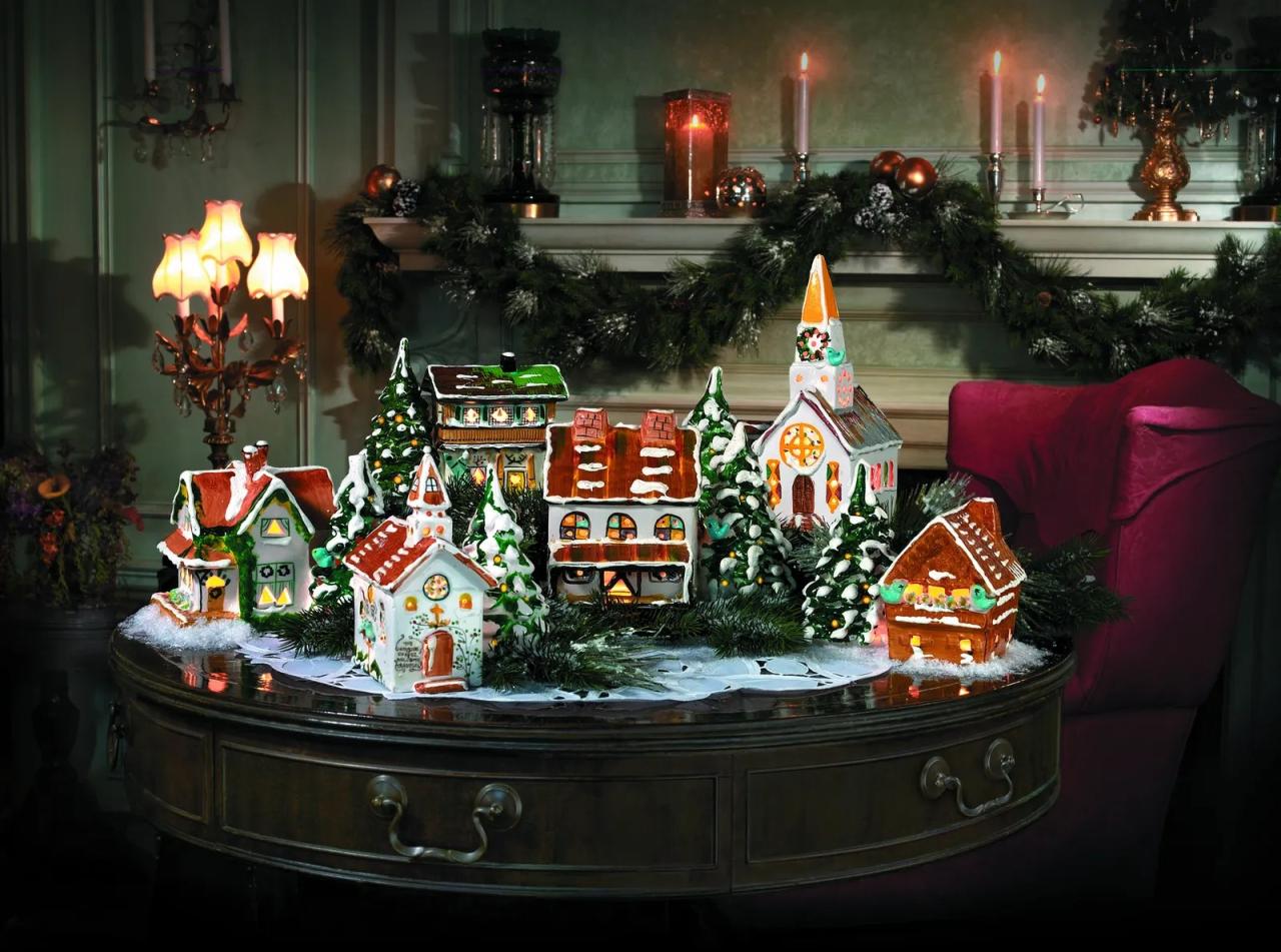 christmas house village decor Christmas Village Decor Is the Gift That Keeps on Giving