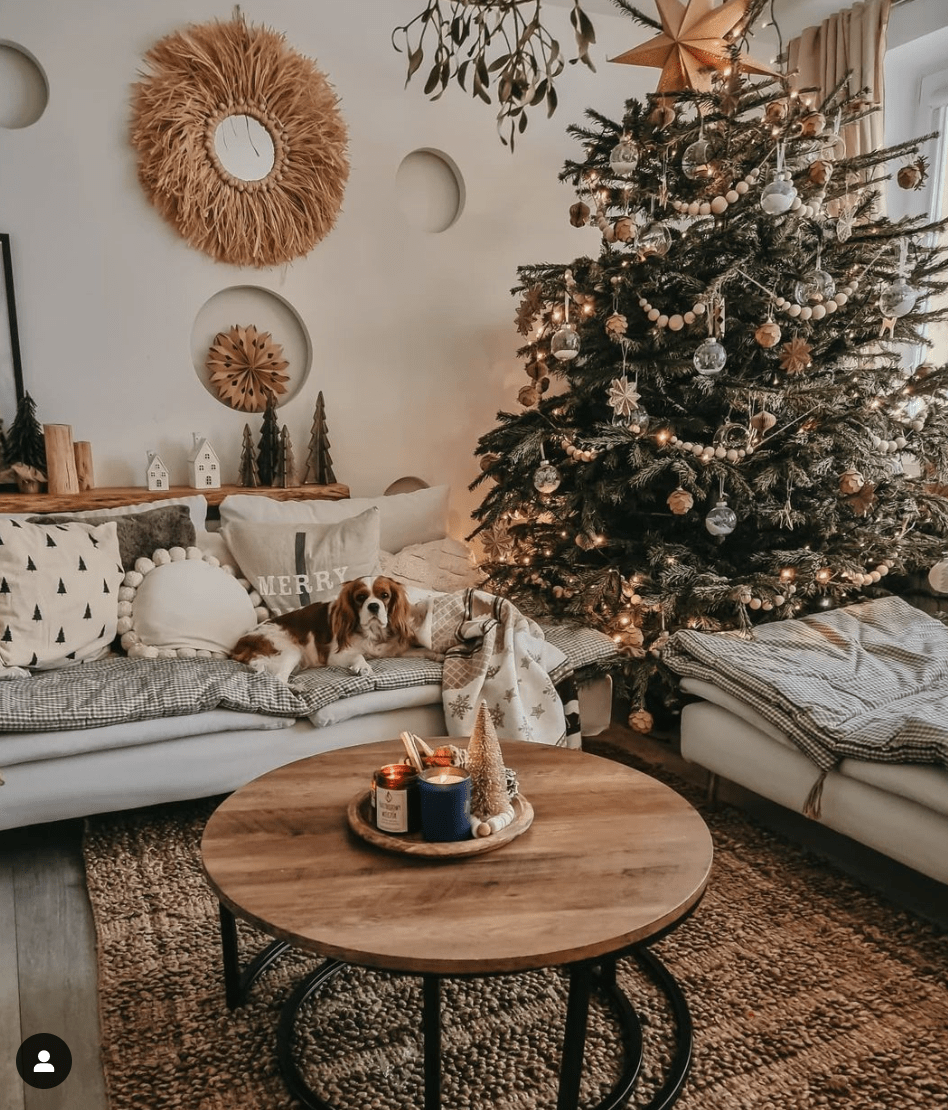 christmas decor ideas list 50+ Boho Christmas Decor Ideas Nikki's Plate