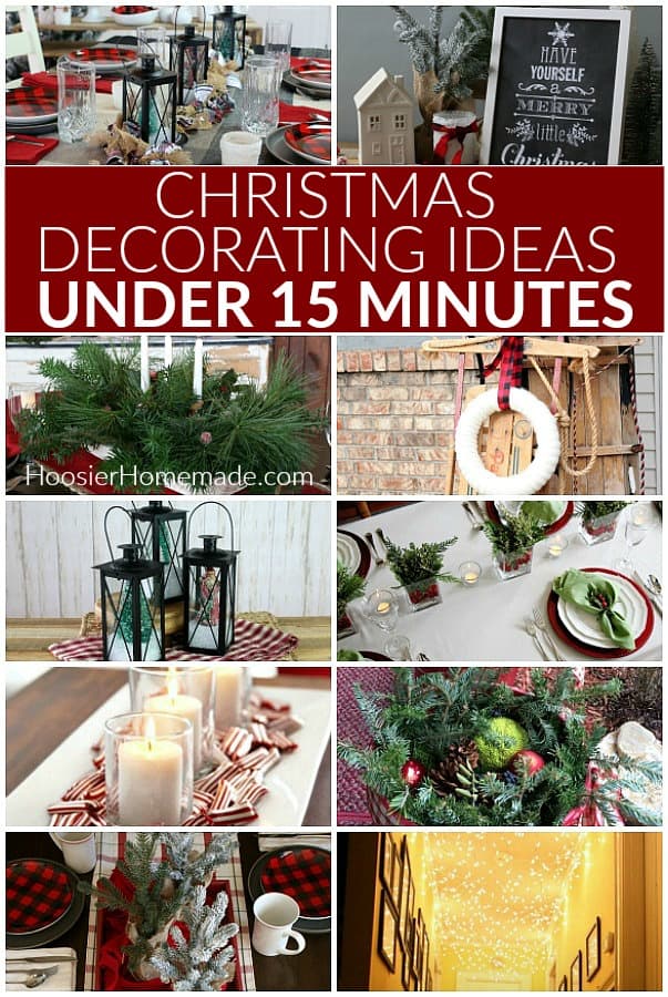 christmas design ideas easy Simple Christmas Decorating Ideas Hoosier Homemade