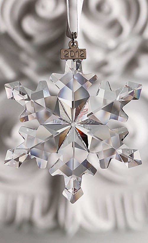 swarovski christmas decorations sale uk SWAROVSKI 2012 CHRISTMAS ORNAMENT 1125019 The Crystal Lodge