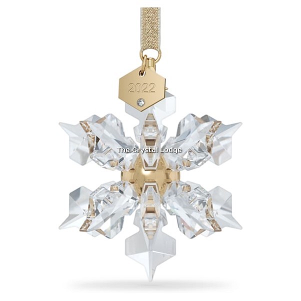 swarovski christmas ornaments sale uk SWAROVSKI CHRISTMAS 2022 3D ORNAMENT 5626016 The Crystal Lodge