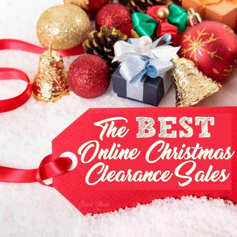 christmas decorations sale clearance online The BEST Online Christmas Clearance Sales (30+ Stores!) Mama Cheaps