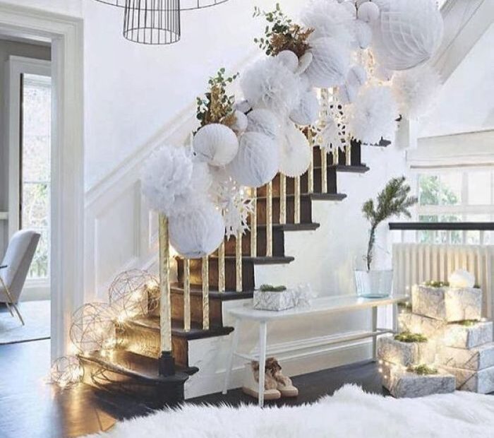 white christmas house decor 30+ White Christmas House Decor