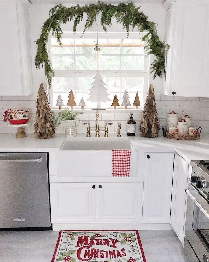 christmas decor ideas kitchen 24 MustSee Christmas Kitchen Decor Ideas