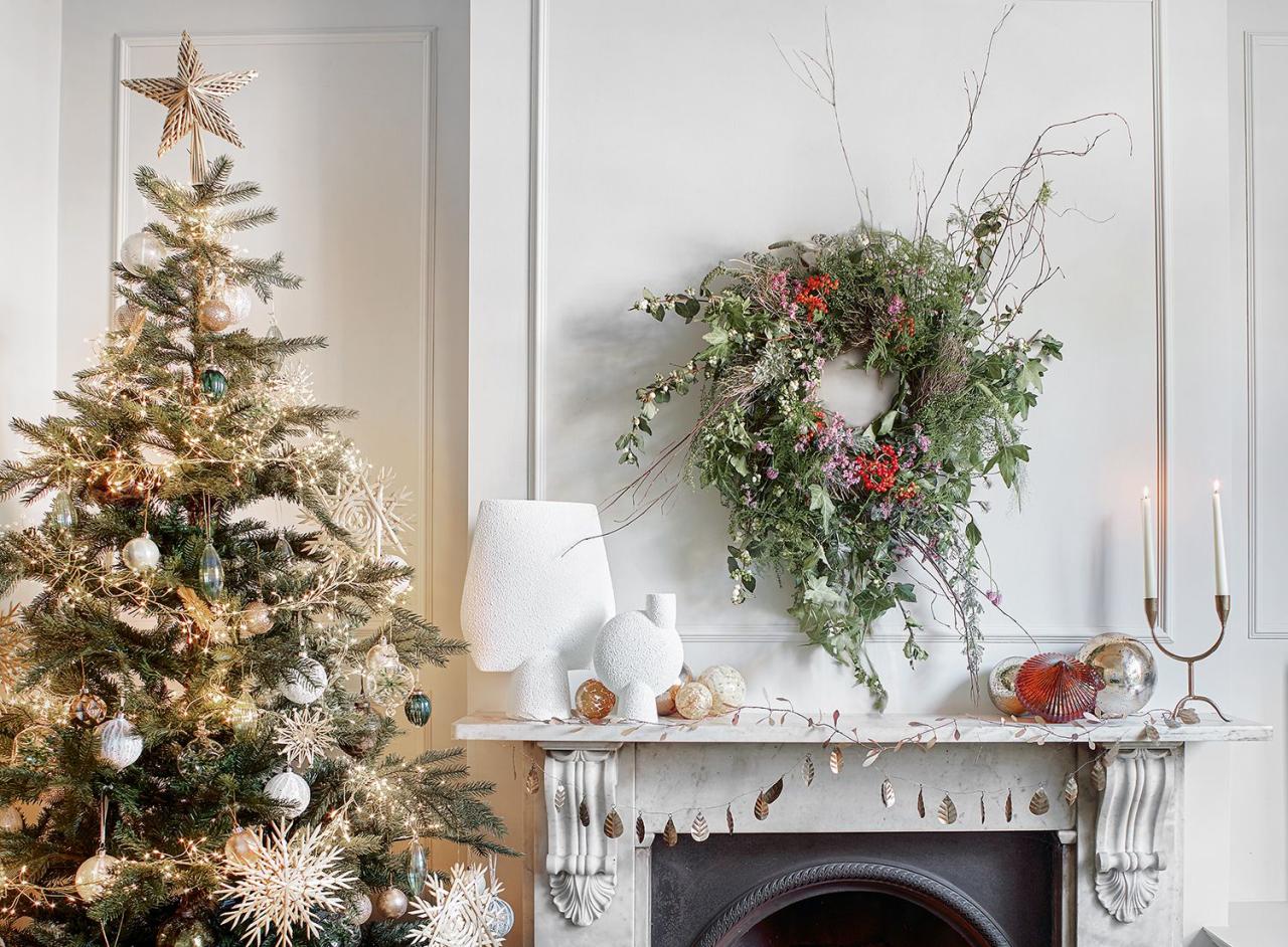 scandi christmas decorations sale uk A Scandi home shows how to do perfect Christmas decorating Livingetc