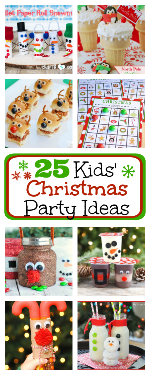 christmas decoration themes for kids 25 Kids' Christmas Party Ideas