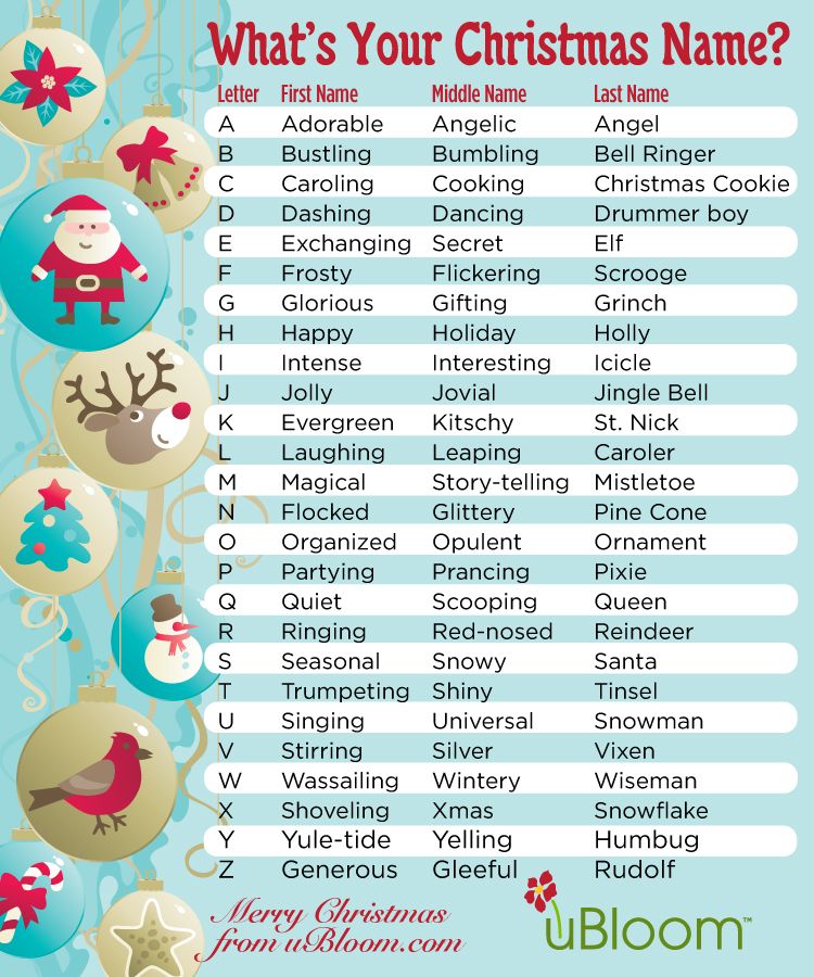 christmas decor theme names A Little Holiday Fun from the Elves at uBloom... What's your Christmas