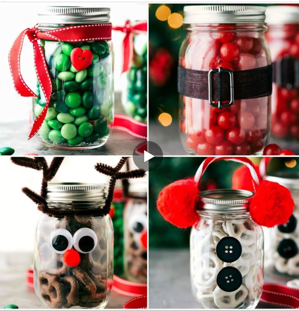 decorating christmas jars ideas Pin by Melissa R Jones on christmas Mason jar christmas gifts