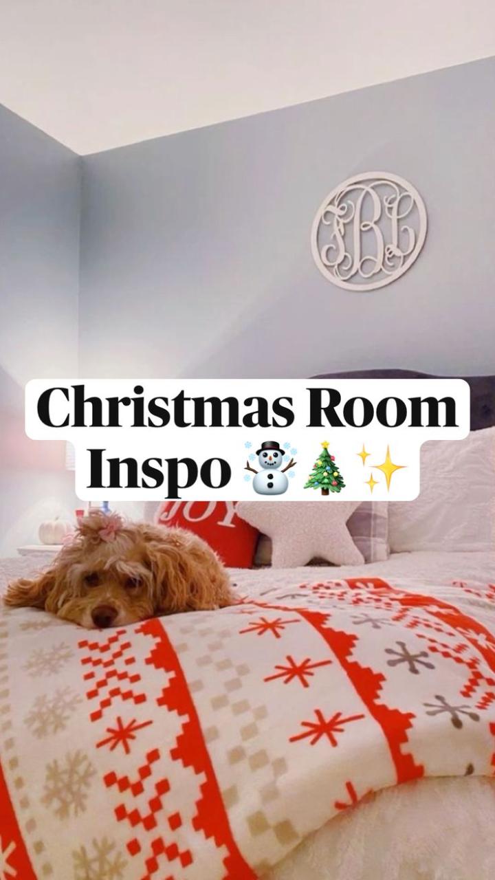 christmas decor room inspo Story pin image