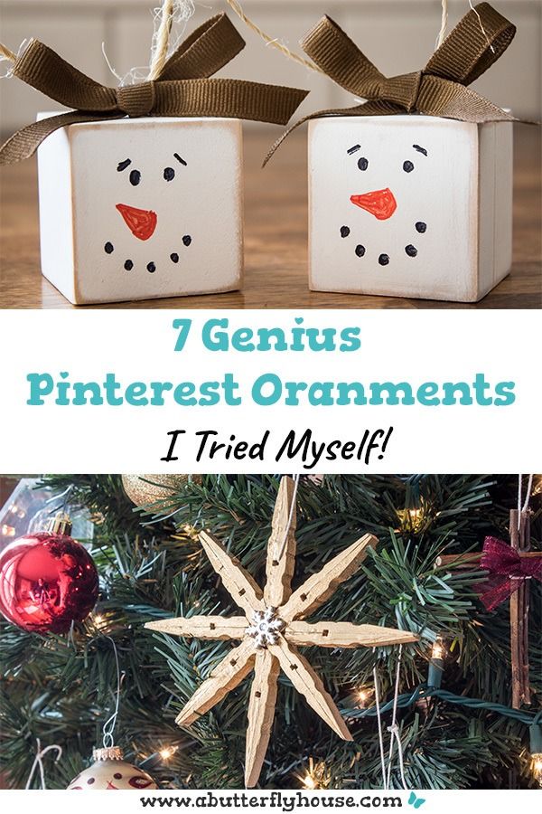 diy christmas decorations 2024 pinterest 7 Genius Pinterest Ornaments I Tried Myself! Diy christmas ornaments