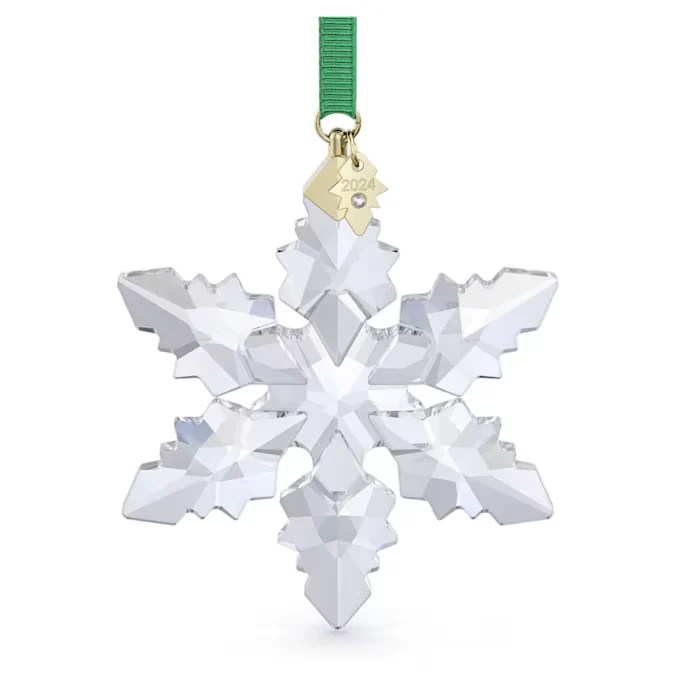 swarovski christmas ornaments 2024 release date Swarovski 2024 NEW Annual Snowflake Annual Ornament Irish Crystal Company