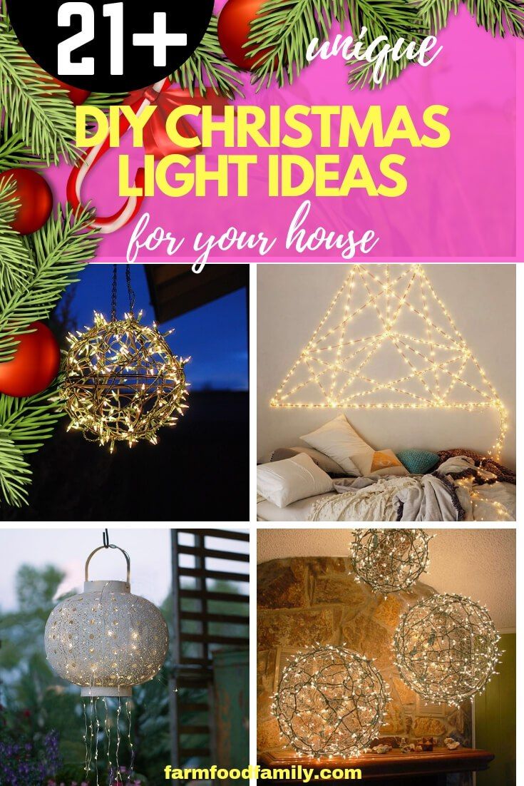 diy christmas decor ideas 2024 21+ Best DIY Christmas Light Designs & Ideas for 2024 Diy christmas