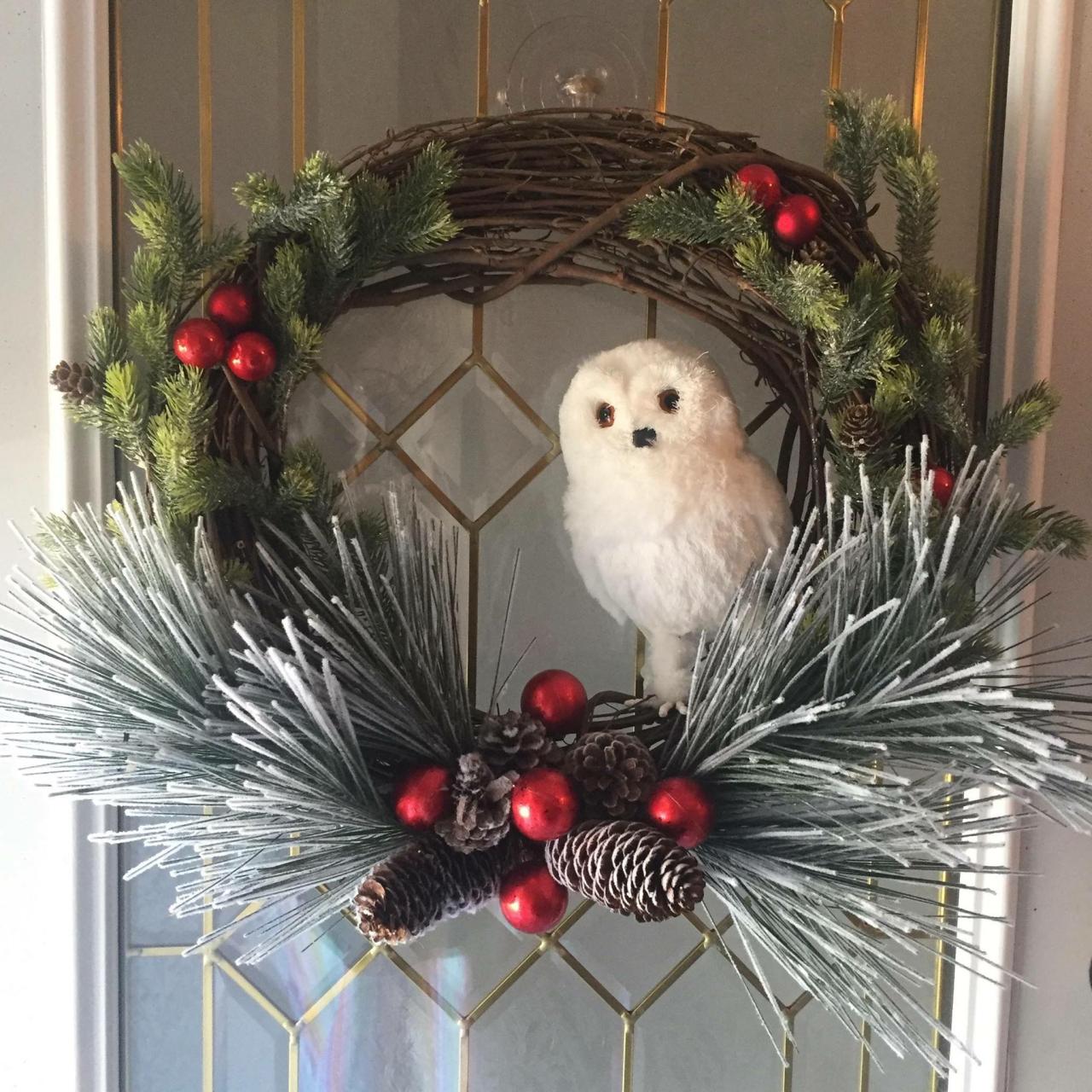 christmas owl outdoor decor 20+ Outdoor Owl Christmas Decorations