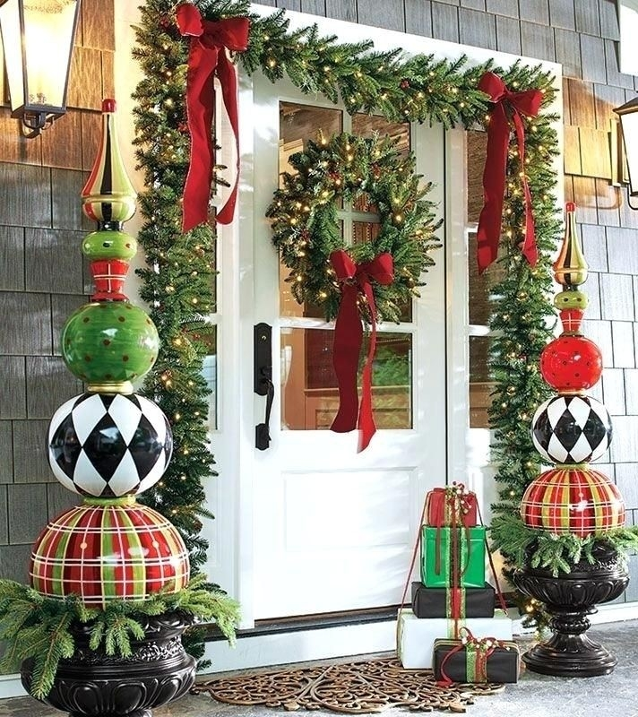 xmas decorations outdoor clearance Christmas Decorations Clearance Thetrixieapp regarding Christmas De