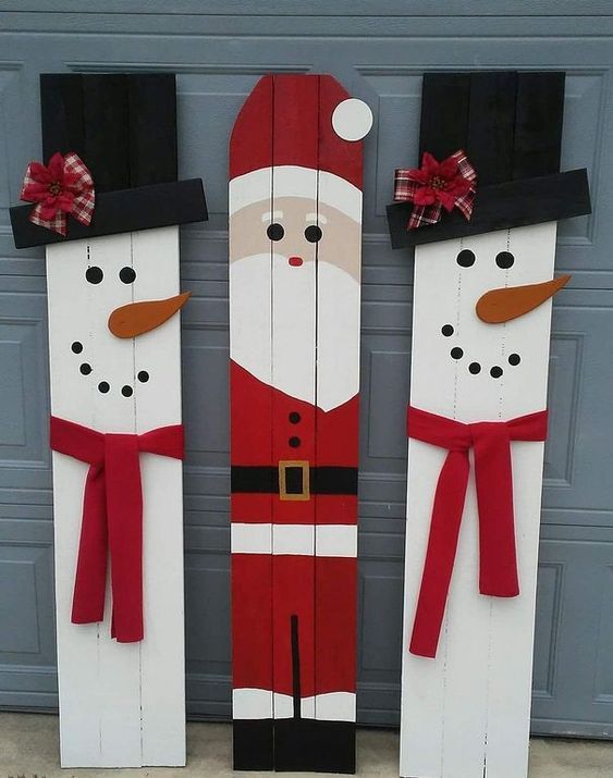 christmas decoration ideas out of wood 30+ Wonderful DIY Christmas Craft Ideas From Woods Christmas signs