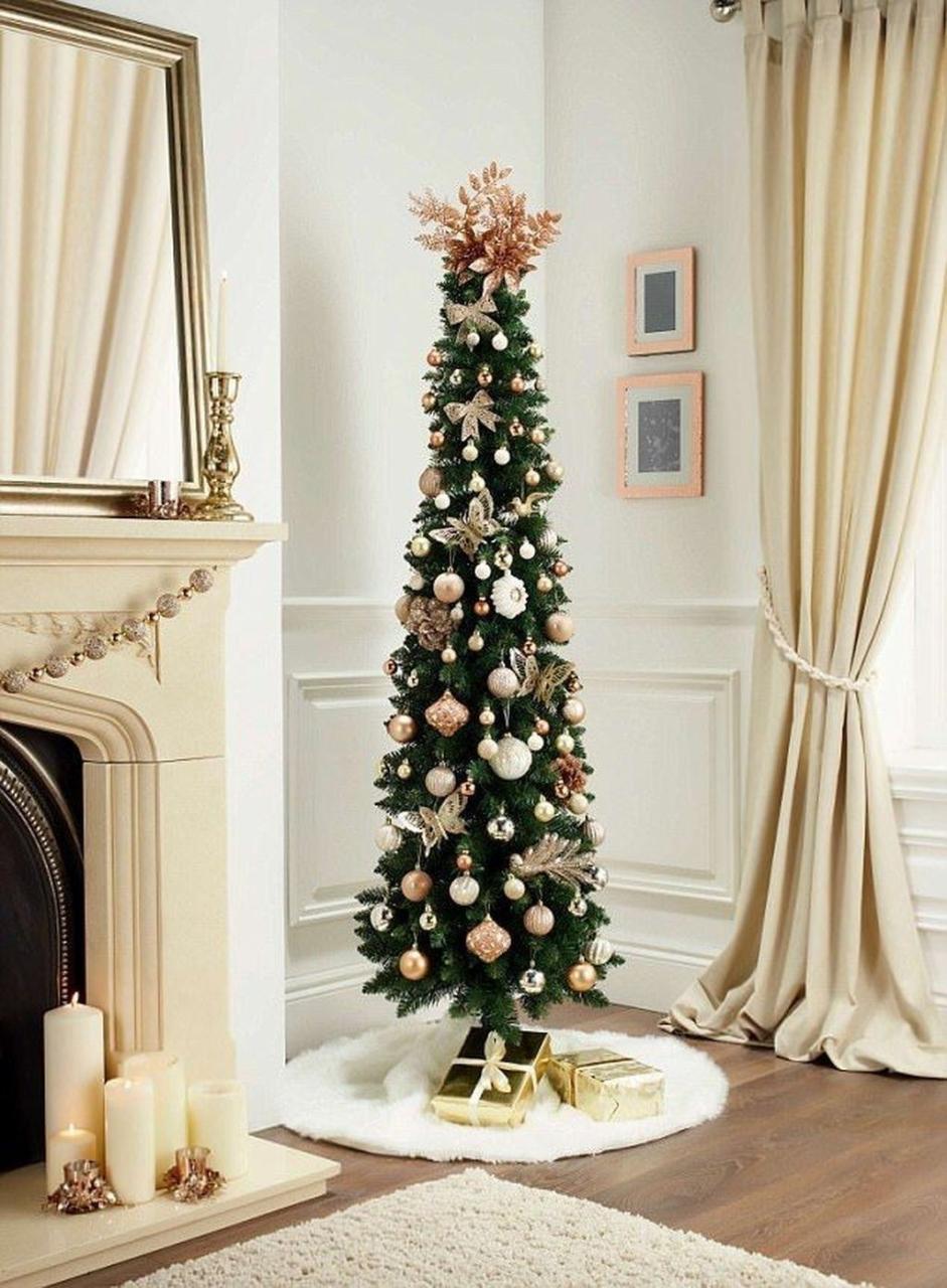 home bargains christmas decorations indoor 35 Incredible Home Decor Ideas With Christmas Tree Themes To Try Asap