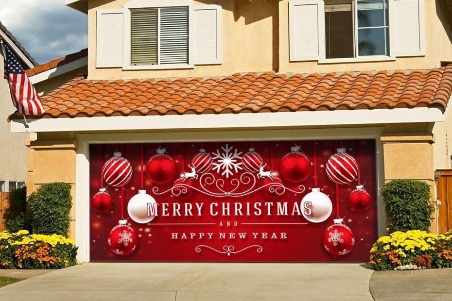 christmas decorations garage sale Christmas Garage Door Decorations From Amazon Click here for more