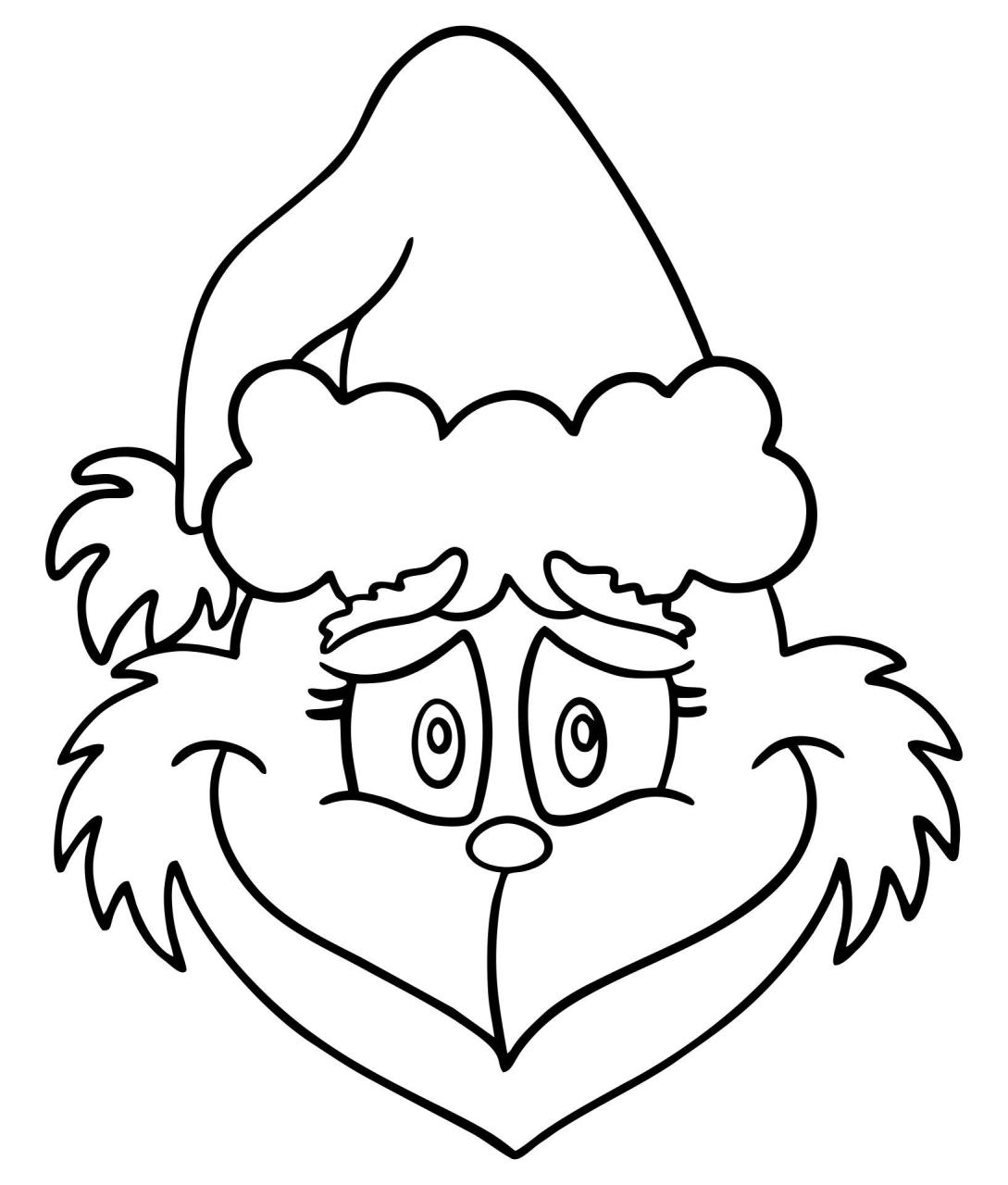 christmas decor printables pdf Grinch Pattern 10 Free PDF Printables Printablee Grinch coloring