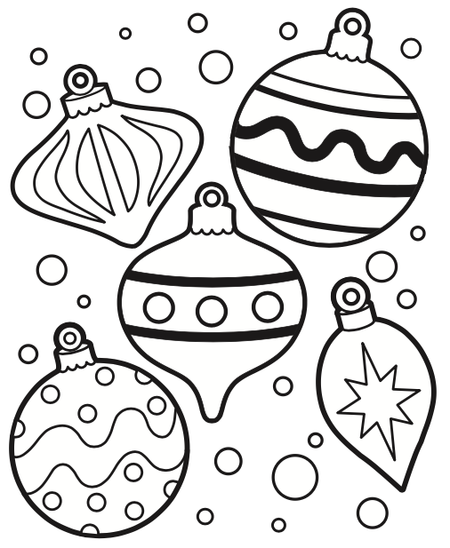 christmas decor coloring pages 7 Free Christmas Coloring Pages Grandma Ideas Free christmas