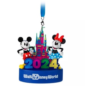 disney christmas ornaments 2024 release date Disney Figurine Ornament 2024 Walt Disney World