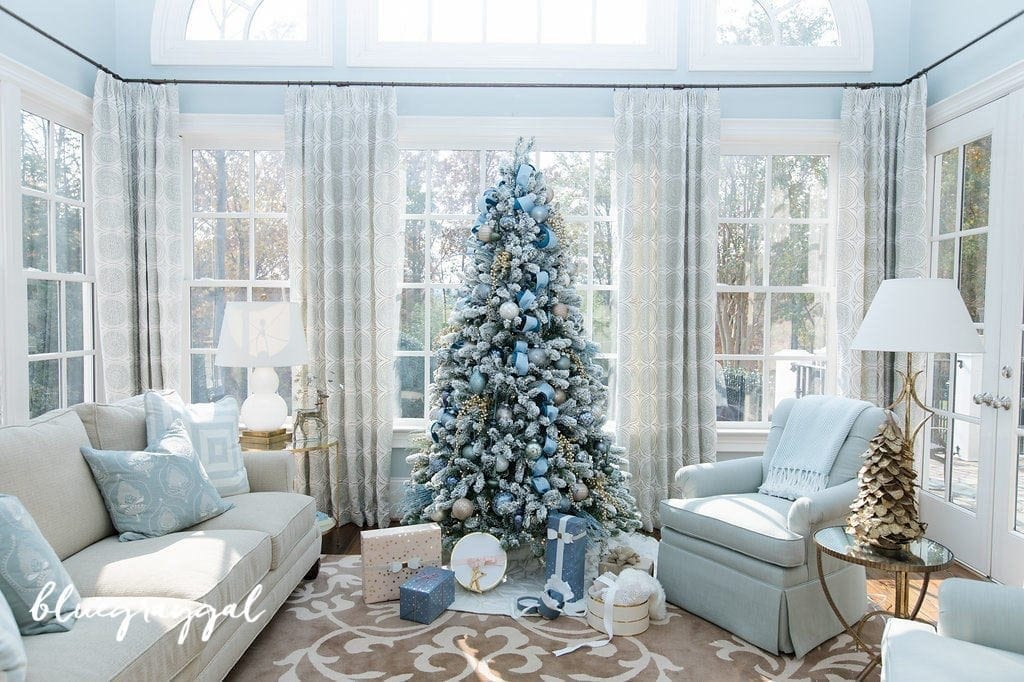 christmas decor with blue 20+ Beautiful blue decorations for christmas tree to create a stunning tree