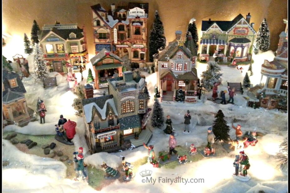 christmas village decorations outdoor 38 Awesome village christmas decoration images Christmas village